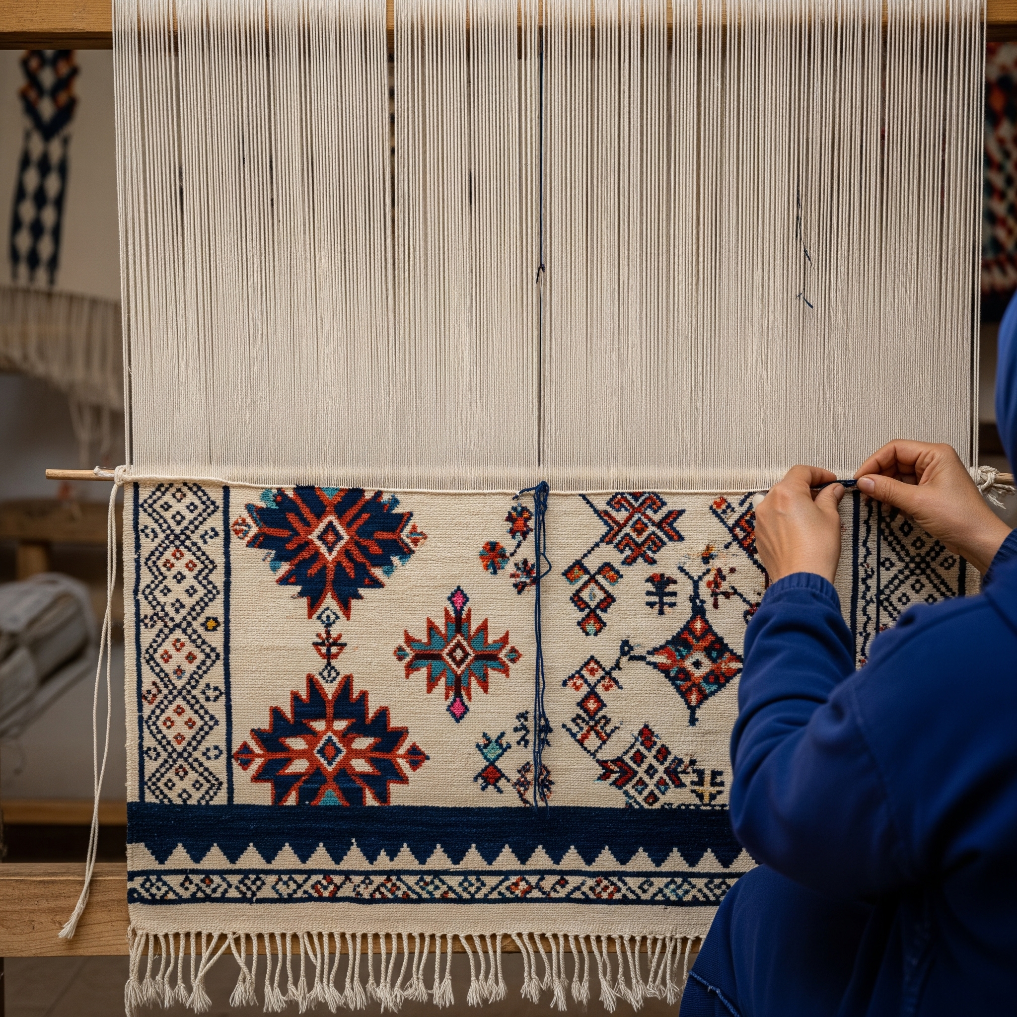 The Art of Moroccan Rug Weaving