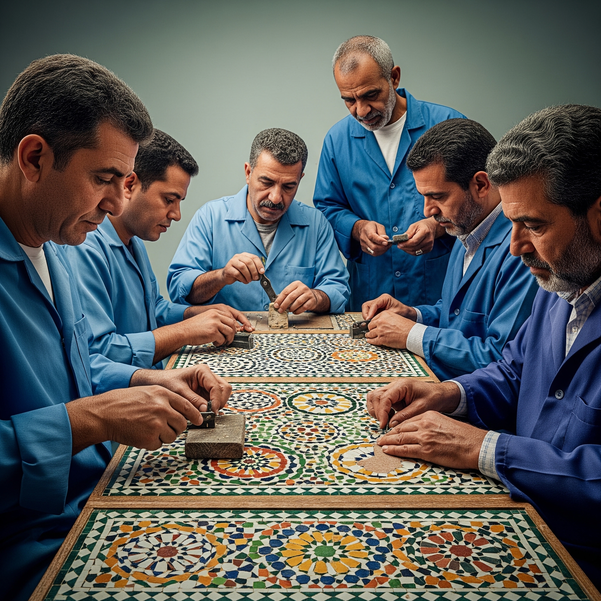 The Zellige Mosaic Masters of Fez